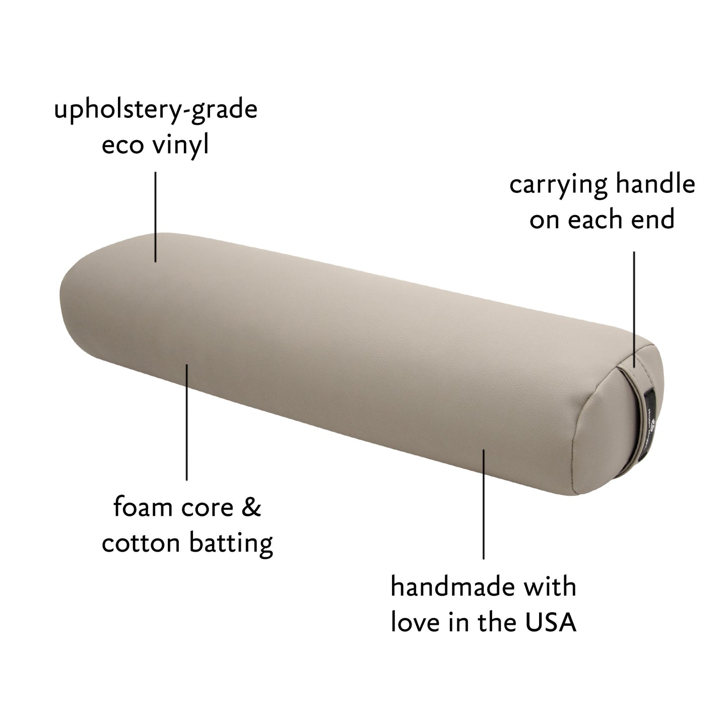Junior Yoga Bolster - EZ Clean