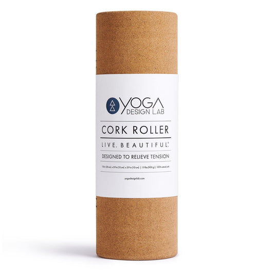 Yoga Cork Roller - Mandala Tonal - Best Muscle Recovery & Physical Therapy Tool - Yoga Design Lab