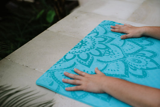 Flow Yoga Mat - Aqua
