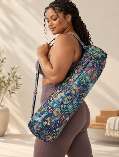 Batik Yoga Mat Bag