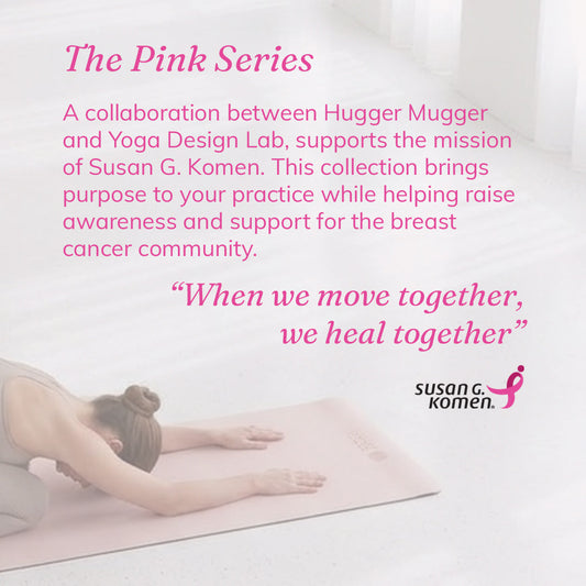 Yoga Mat Bag - Pink Ribbon