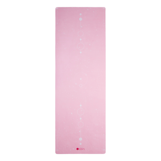 Combo Yoga Mat - Pink Ribbon