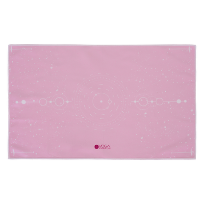 Yoga Hand Towel - Pink Ribbon