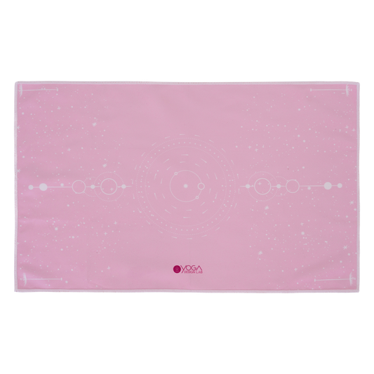 Yoga Hand Towel - Pink Ribbon