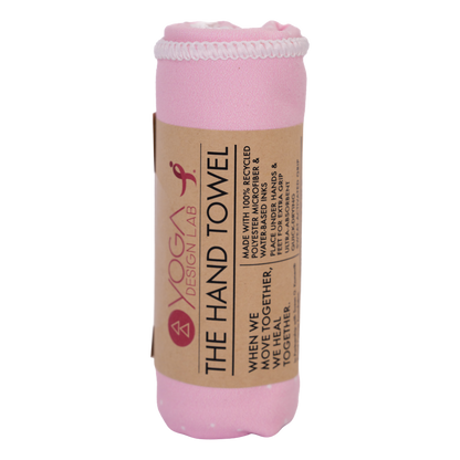 Yoga Hand Towel - Pink Ribbon