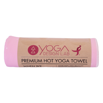 Yoga Mat Towel - Pink Ribbon