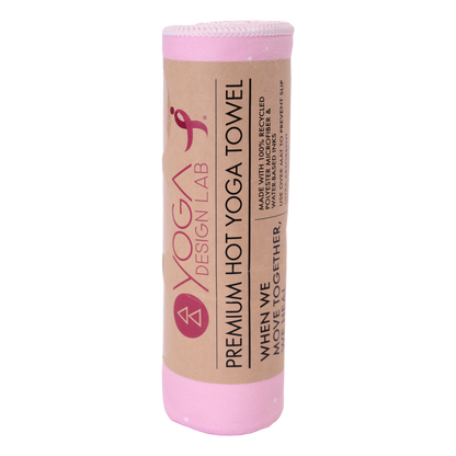 Yoga Mat Towel - Pink Ribbon