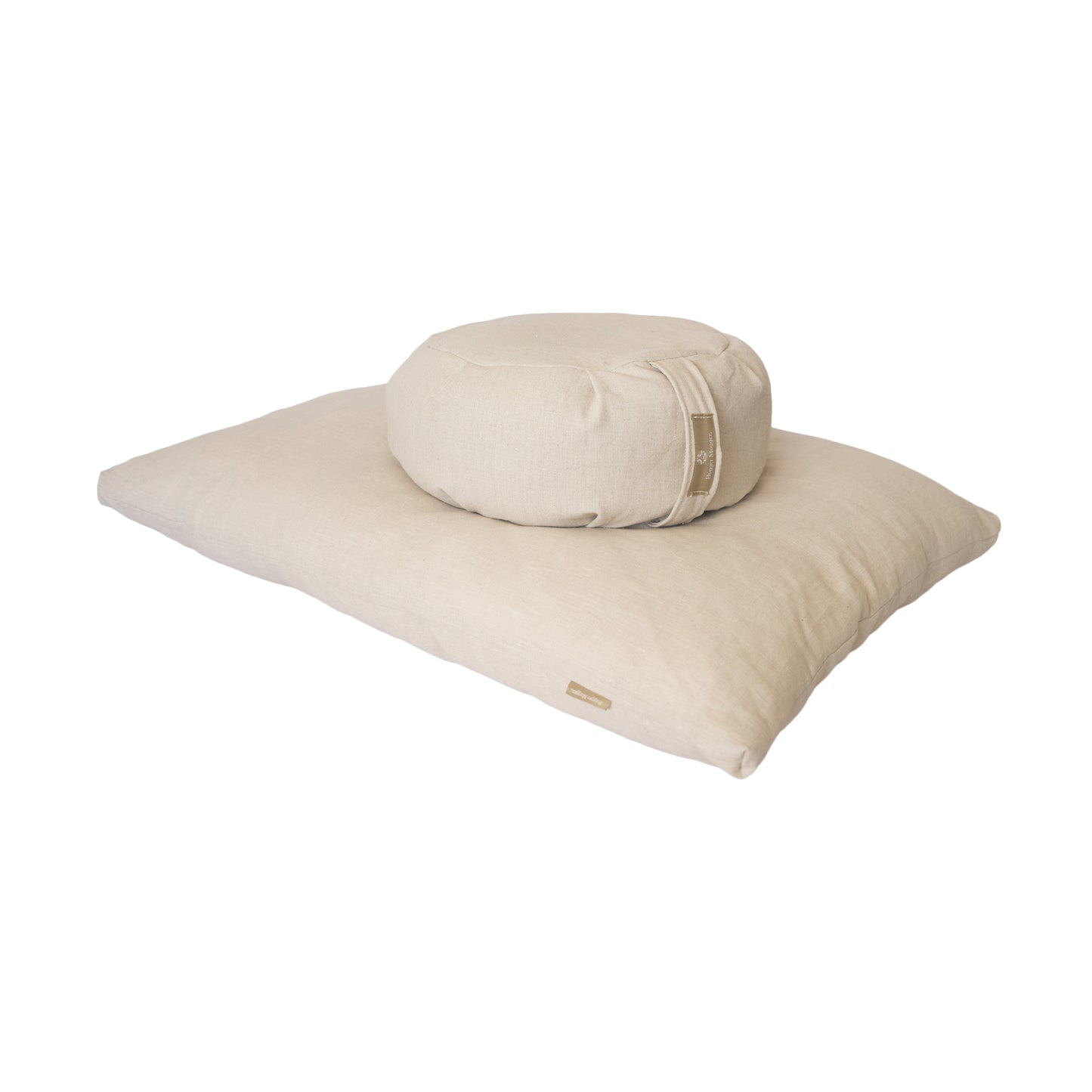 Kino MacGregor Zafu Cushion – Natural Linen