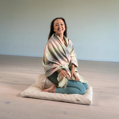 Kino MacGregor Zabuton – Natural Linen