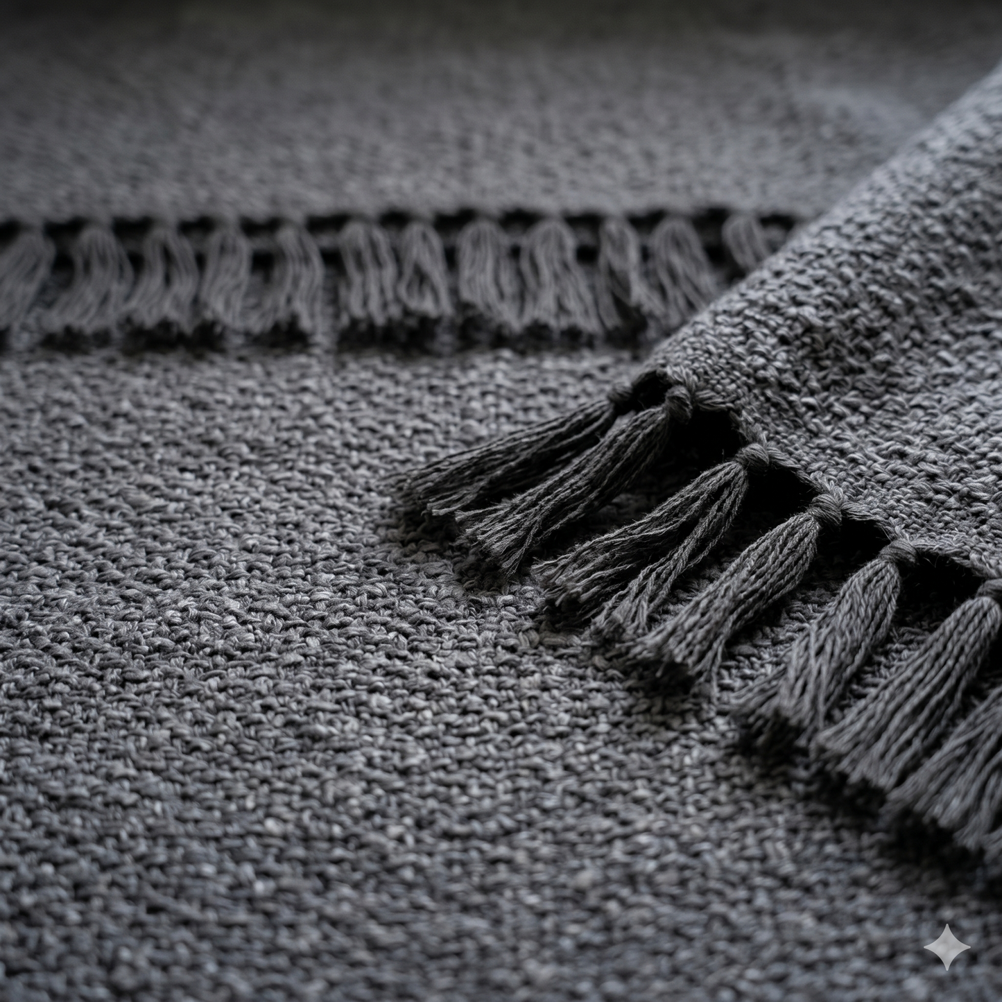 Solid Woven Yoga Blanket