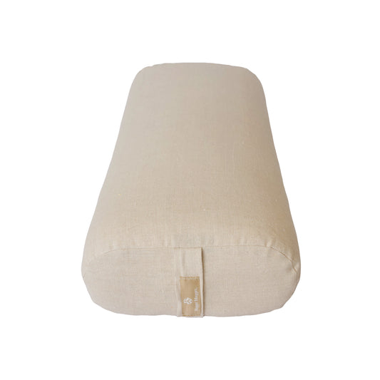 Kino MacGregor Standard Yoga Bolster – Natural Linen