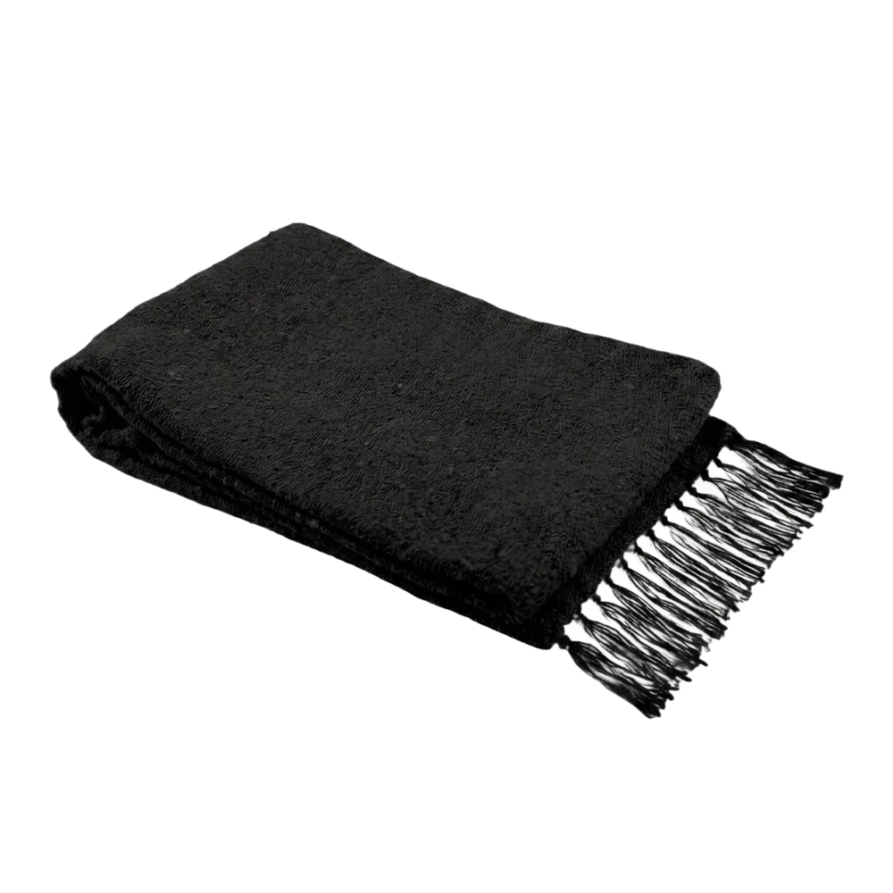 Solid Woven Yoga Blanket