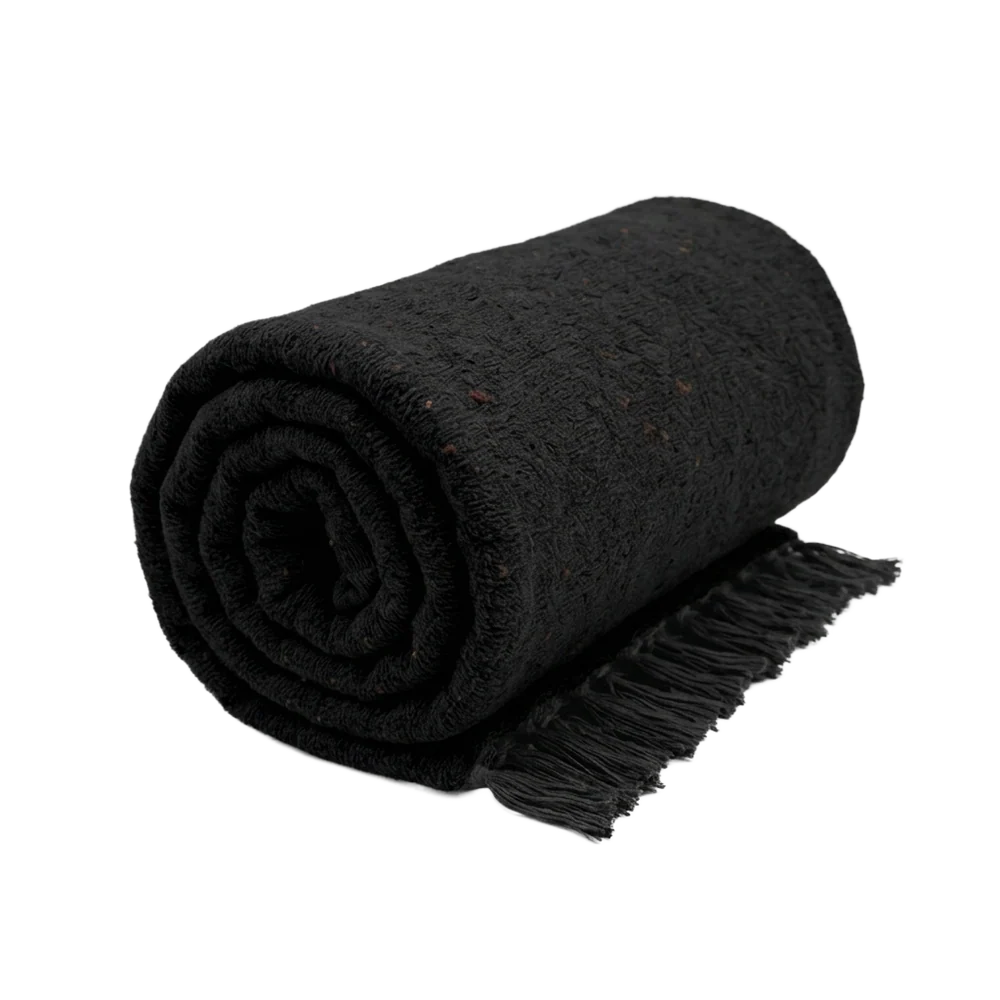 Solid Woven Yoga Blanket