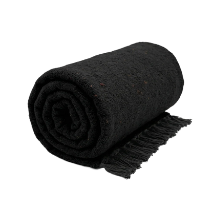 Solid Woven Yoga Blanket