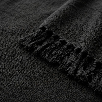 Solid Woven Yoga Blanket