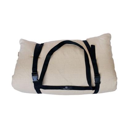 Kino MacGregor Zabuton – Natural Linen