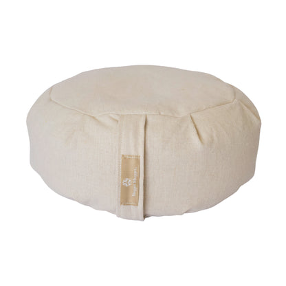 Kino MacGregor Zafu Cushion – Natural Linen