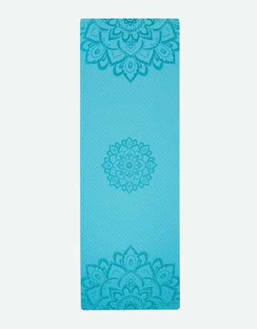 Flow Yoga Mat 6mm Pure Mandala Aqua