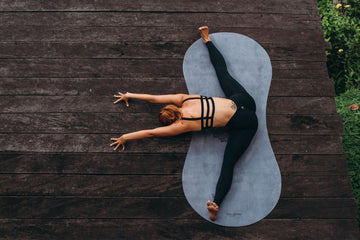 Curve Yoga Mat 3.5mm Mandala Charcoal