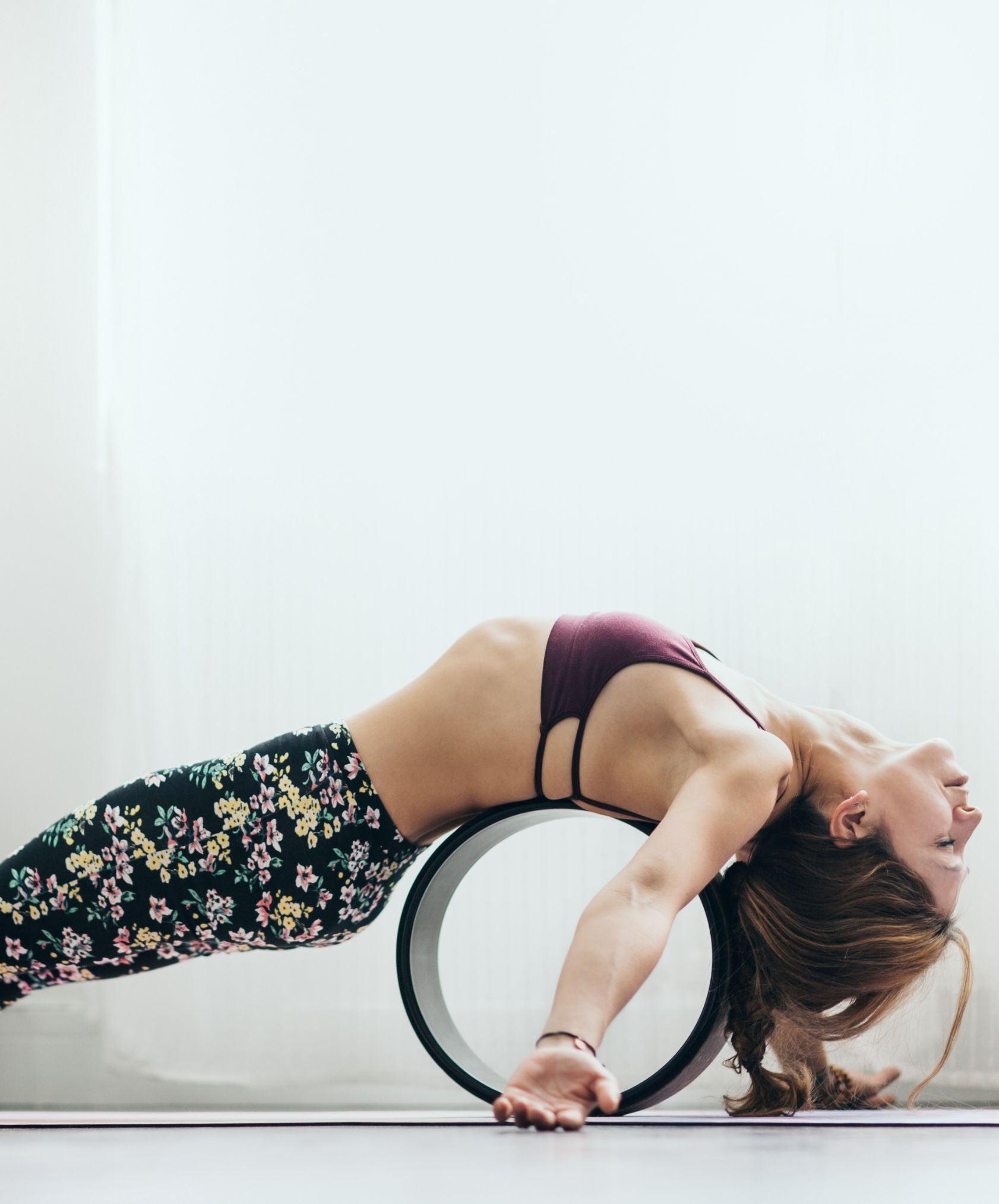YDL Infinity Yoga Wheel - For Enhancing Yoga Poses At Home Or Studio - Yoga Design Lab 