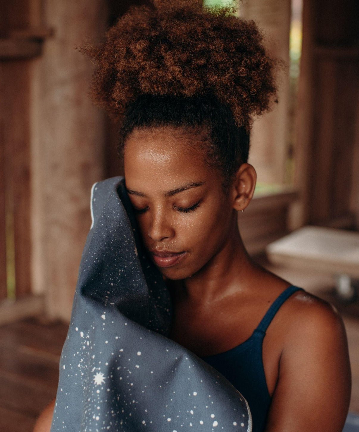 YDL Yoga Hand Towel UltraGrippy, Moisture Absorbing & QuickDry