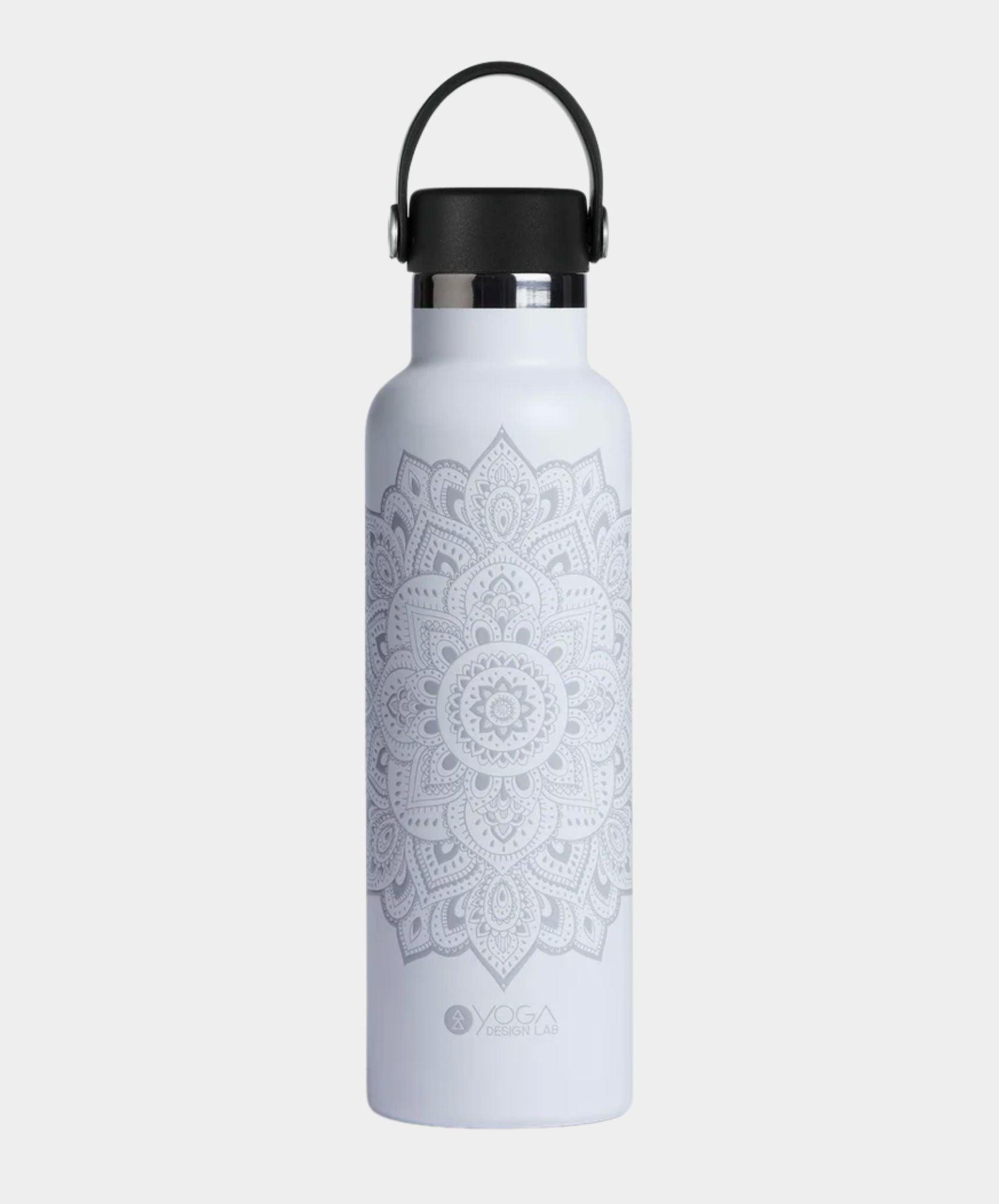 YDL Water Bottle - Beautiful Design, Stainless Steel, Insulated - Yoga Design Lab 